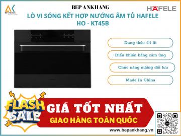 LÒ VI SÓNG KẾT HỢP NƯỚNG ÂM TỦ HAFELE  HO - KT45B 535.02.731